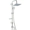 Shower Column With Hand Attachment And Soap Dish Chrome | Adexa 029 -Kitchen Supplies 029 1200x1200 1