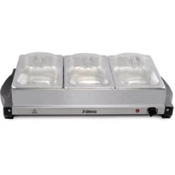 Pan Buffet Server 3x2.5 Litre Stainless Steel | Adexa BSW320
