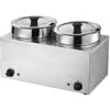 Bain Marie Hot Pot 2 X 2 Litres | Adexa BMH2 -Kitchen Supplies Bain Marie Hotpot 2 1200x1200 1