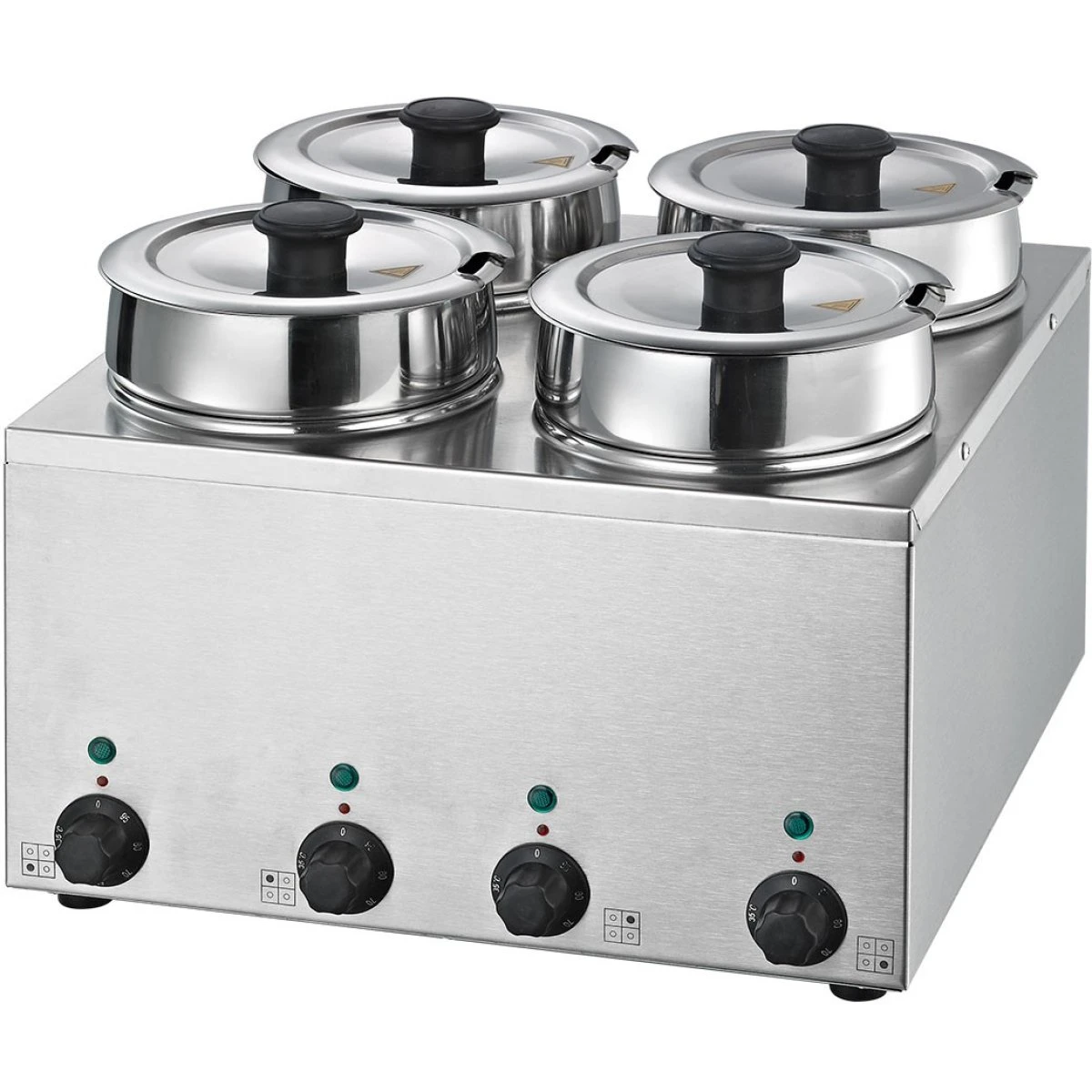 Bain Marie Hot Pot 4 X 2.75 Litres | Adexa BMH4 3 Bain Marie Hot Pot 4 X 2.75 Litres | Adexa BMH4
