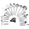 20 Piece Essential Cooking Utensil Kit Stainless Steel | Adexa C0079 -Kitchen Supplies C0079 1200x1200 1