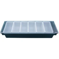 Garnish Tray / Condiment Holder With Lid 6 Compartments | Adexa CHC46 -Kitchen Supplies CHC46202 1200x1200 1