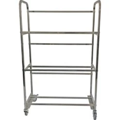 Commercial Drip Dry Trolley For Dishwasher Baskets Stainless Steel 30 Baskets 1070x470x1705mm | Adexa DDT30 -Kitchen Supplies DDT30 1 1200x1200 1