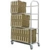 Commercial Drip Dry Trolley For Dishwasher Baskets Stainless Steel 30 Baskets 1070x470x1705mm | Adexa DDT30 -Kitchen Supplies DDT30 2 1200x1200 1