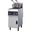 Twin Basket Professional Free Standing Electric Fryer Single Tank 18kW 28 Litres | Adexa DF28L -Kitchen Supplies DF28L 1200x1200 1