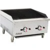 Professional Natural Gas Chargrill 2 Burners 15kW | Adexa ECB24S