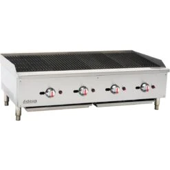 Professional Natural Gas Chargrill 4 Burners 30kW | Adexa ECB48S