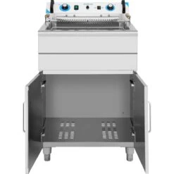 Commercial Deep Fat Fryer 20 Litres 3kW Free Standing | Adexa MAREF201S -Kitchen Supplies EF201S 2 1200x1200 1