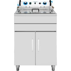 Commercial Deep Fat Fryer 20 Litres 3kW Free Standing | Adexa MAREF201S -Kitchen Supplies EF201S 3 1200x1200 1