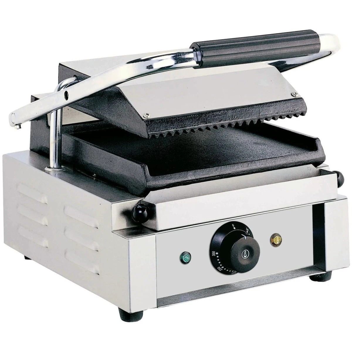 Heavy Duty Panini Contact Grill Single Ribbed/Smooth | Adexa EG01C 3 Heavy Duty Panini Contact Grill Single Ribbed/Smooth | Adexa EG01C