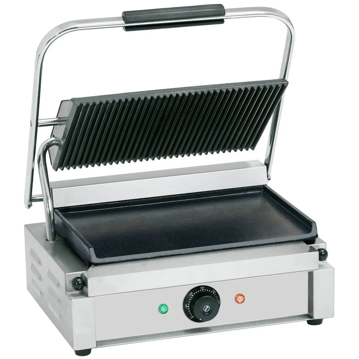Heavy Duty Large Panini Contact Grill 2.2kW Ribbed/Smooth | Adexa EG02C 3 Heavy Duty Large Panini Contact Grill 2.2kW Ribbed/Smooth | Adexa EG02C
