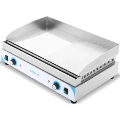 Commercial Griddle Smooth/Ribbed 720x460x240mm Chromed Plate 4.4kW Electric | Adexa EGN750D2 -Kitchen Supplies EGN750D2 2 1200x1200 1
