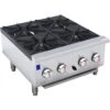 Professional Gas Hotplate Cooker 4 Burners 28kW Countertop | Adexa EHP4S -Kitchen Supplies EHP4S 1200x1200 1