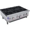 Professional Gas Hotplate Cooker 6 Burners 42kW Countertop | Adexa EHP6S 1 Professional Gas Hotplate Cooker 6 Burners 42kW Countertop | Adexa EHP6S -Kitchen Supplies EHP6X 1200x1200 1
