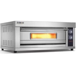 Commercial Pizza Oven Electric 1270x630mm 8kW Capacity 8 Pizzas At 12" - Digital Display | Adexa MAREO103D