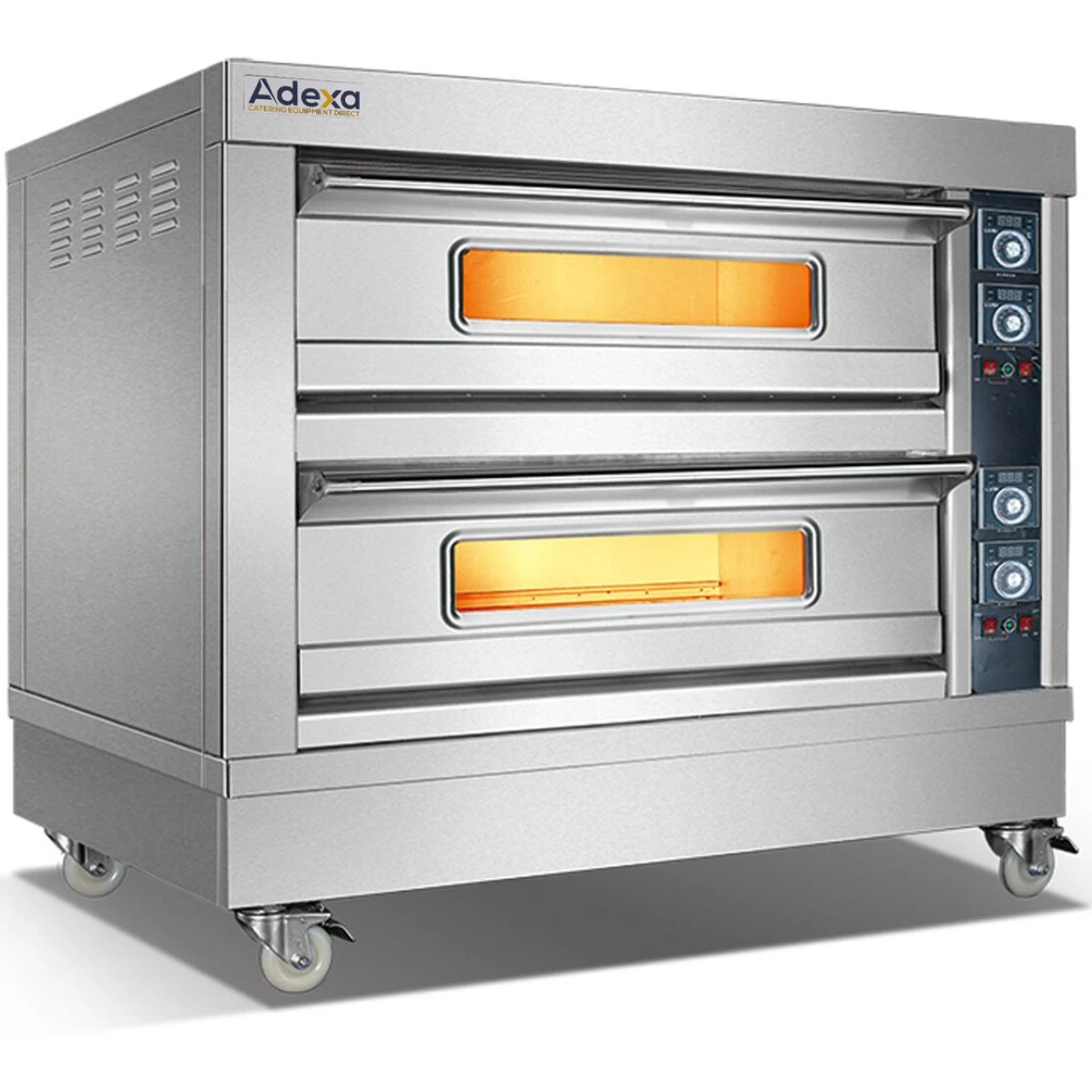 Commercial Pizza Oven Electric 1270x630mm 16kW Capacity 16 Pizzas At 12" - Digital Display| Adexa MAREO206D 2 Commercial Pizza Oven Electric 1270x630mm 16kW Capacity 16 Pizzas At 12" - Digital Display| Adexa MAREO206D