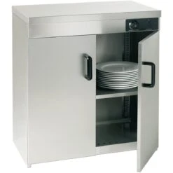 Hot Cupboard Plate Warmer 120 Plates Ø320mm | Adexa EPW2