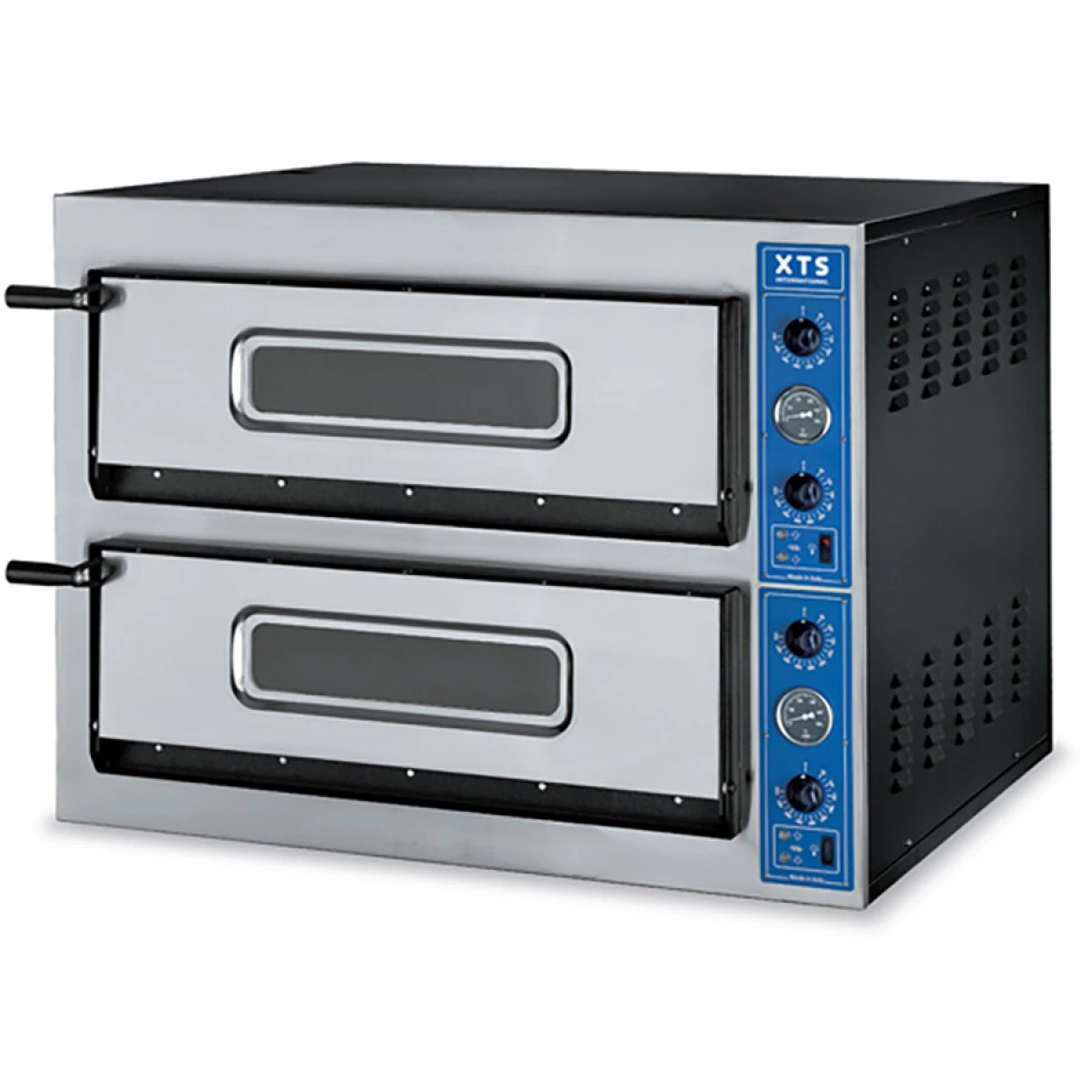 Italian Premium Electric Pizza Oven Thermometer 2 Chambers 720x720mm Capacity 4+4 Pizzas At 14" 400V | XTS F260XAPS-400 3 Italian Premium Electric Pizza Oven Thermometer 2 Chambers 720x720mm Capacity 4+4 Pizzas At 14" 400V | XTS F260XAPS-400