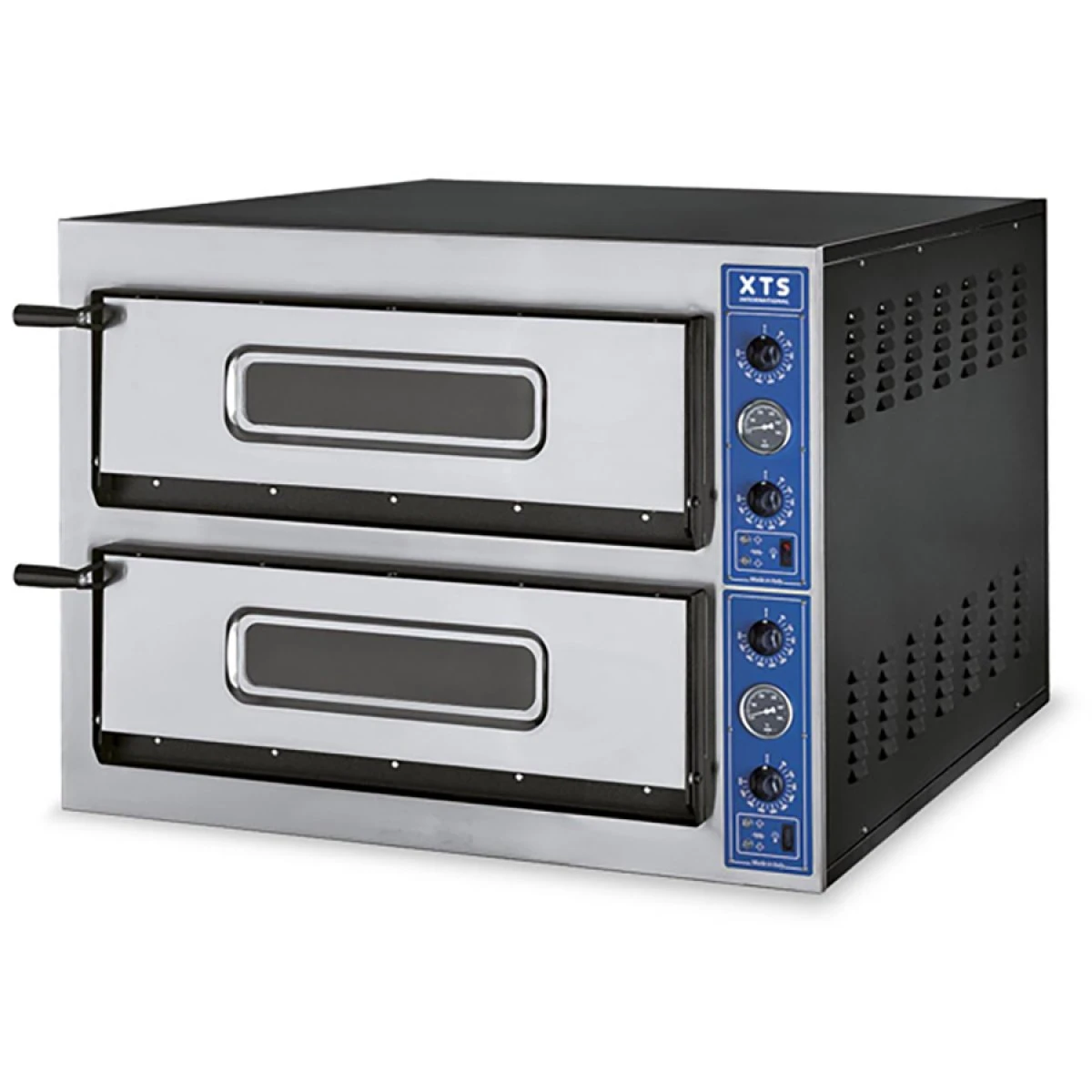 Italian Premium Electric Pizza Oven Thermometer 2 Chambers 720x1080mm Capacity 6+6 Pizzas At 14" 400V | XTS F290XAPS-400 3 Italian Premium Electric Pizza Oven Thermometer 2 Chambers 720x1080mm Capacity 6+6 Pizzas At 14" 400V | XTS F290XAPS-400