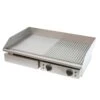 Commercial Griddle Smooth/Ribbed 730x500x230mm 4.4kW Electric | Adexa FT822 -Kitchen Supplies FT822 1 1200x1200 1