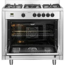 Professional Gas Range 5 Burners 10kW Gas Oven 4.2kW | Adexa G36D085010 -Kitchen Supplies G36D085010 3 1200x1200 1