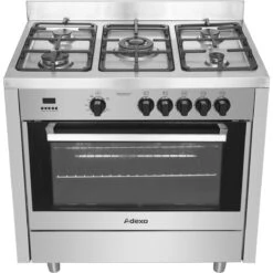 Professional Gas Range 5 Burners 10kW Gas Oven 4.2kW | Adexa G36D085010 -Kitchen Supplies G36D085010 5 1200x1200 1