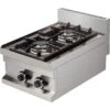 Gas Boiling Top 2 Burners 7.2kW | Adexa Hotmax 600 GC604 -Kitchen Supplies GC604 1200x1200 1