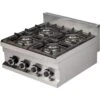 Gas Boiling Top 4 Burners 14.4kW | Adexa Hotmax 600 GC606 -Kitchen Supplies GC606 1200x1200 1