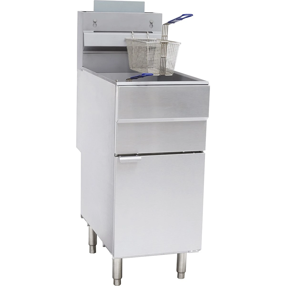 Twin Basket Professional Free Standing Fryer Natural Gas Single Tank 25 Litres 35kW | Adexa GF120 3 Twin Basket Professional Free Standing Fryer Natural Gas Single Tank 25 Litres 35kW | Adexa GF120