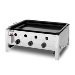 Commercial Gas BBQ Grill 3 Burners Table Top | Adexa GG1103A -Kitchen Supplies GG1103A 2 1200x1200 1