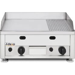 Commercial Gas Griddle Smooth Plate 2 Zones Countertop | Adexa GGN6002 -Kitchen Supplies GGN6002 3 1200x1200 1