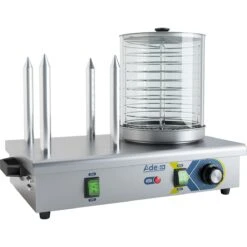Commercial Hot Dog Warmer 4 Bun Spikes | Adexa HDW4