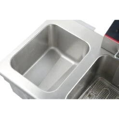 Commercial Fryer Double Electric 2x12 Litre 6.5kW Countertop | Adexa HEF12L2 -Kitchen Supplies HEF12L2 5 1200x1200 1