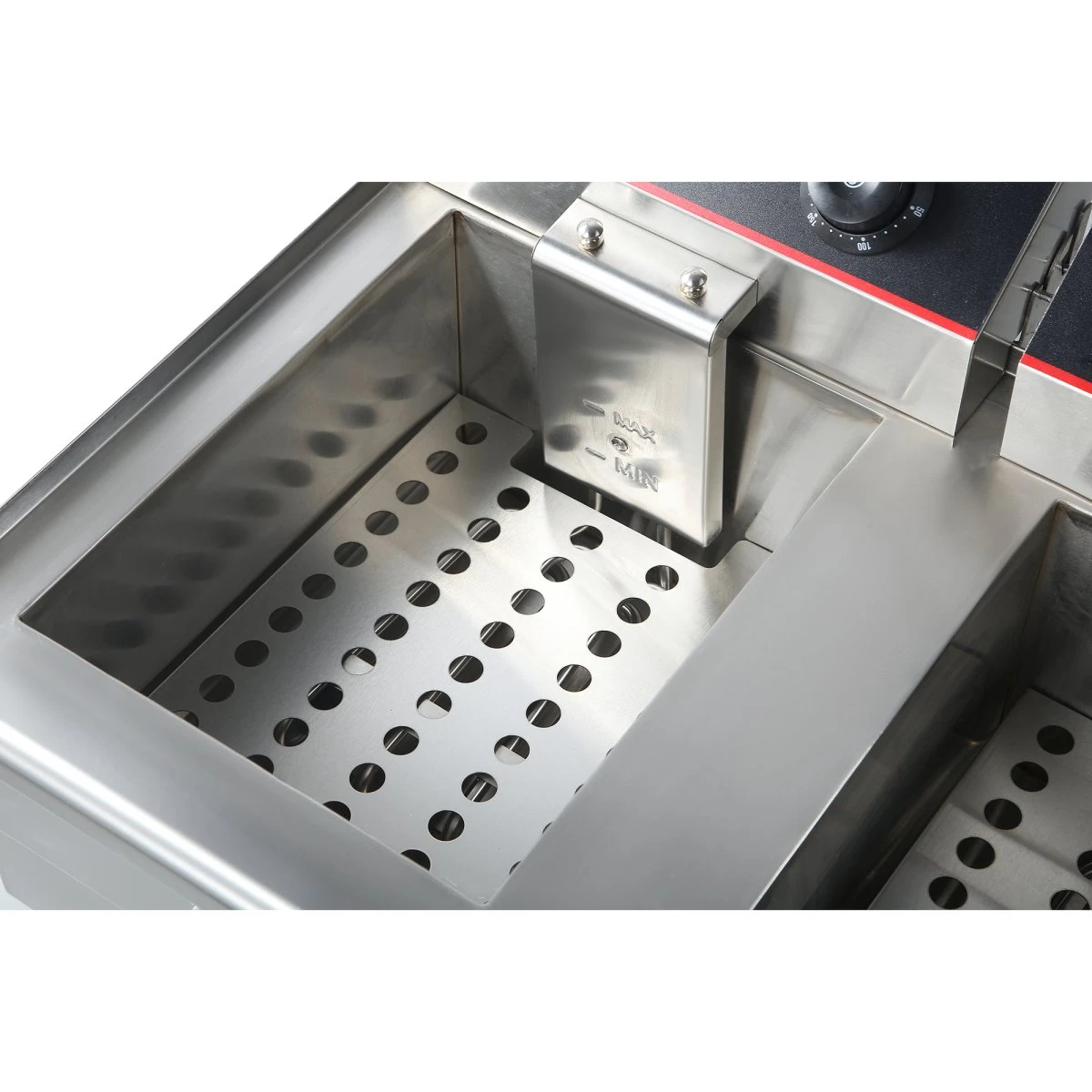 Commercial Fryer Double Electric 2x13 Litre 10kW Countertop | Adexa HEF132V 10 Commercial Fryer Double Electric 2x13 Litre 10kW Countertop | Adexa HEF132V - Image 8