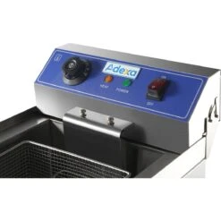 Commercial Fryer Single Electric 16 Litre 5kW Free Standing | Adexa HEF161C -Kitchen Supplies HEF161C 5 1200x1200 1