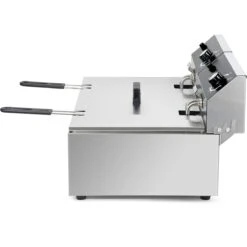 Commercial Fryer Single Electric 12 Litre 5kW Countertop | Adexa HEF83A -Kitchen Supplies HEF83A 2 1200x1200 1