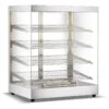 Commercial Heated Display Cabinet 318 Litres Stainless Steel | Adexa HW318