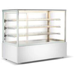 Commercial Heated Display Cabinet 925 Litres White | Adexa HW571WHITE