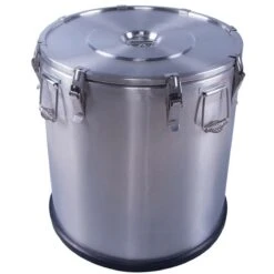 Portable Insulated Food Container With Rubber Base 35 Litres ø300x520mm | Adexa IC13052