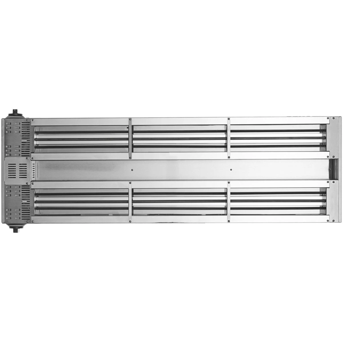 Commercial Dual Element Strip Warmer With Mounting Brackets & Chains Infinite Controls 1372mm | Adexa ISW54D 4 Commercial Dual Element Strip Warmer With Mounting Brackets & Chains Infinite Controls 1372mm | Adexa ISW54D - Image 2