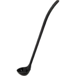 0.75oz Catering Serving Ladle Black Polycarbonate| Adexa LADLEPC85