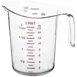 Polycarbonate Measuring Jug 0.5 Litre Heavy Duty | Adexa MC1