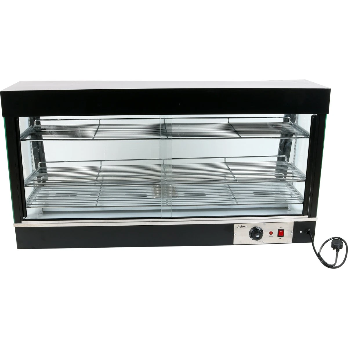 Commercial Heated Display Merchandiser 370 Litres Countertop | Adexa MLP603 6 Commercial Heated Display Merchandiser 370 Litres Countertop | Adexa MLP603 - Image 4