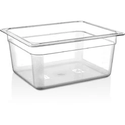 Polycarbonate Gastronorm Pan GN1/2 Depth 150mm Clear | Adexa P8126