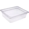 Heavy Duty Polycarbonate Gastronorm Pan GN1/2 Depth 100mm Clear 5 Litres | Adexa PCPAN12100 -Kitchen Supplies PCPAN12100 1200x1200 1