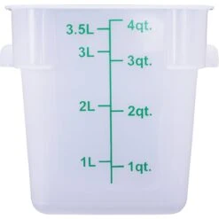 Food Storage Container 3.8 Litre Polypropylene | Adexa PPFSC4