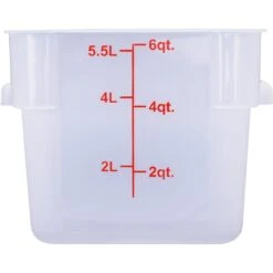 Food Storage Container 5.5 Litre Polypropylene | Adexa PPFSC6