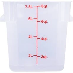 Food Storage Container 7.5 Litre Polypropylene | Adexa PPFSC8