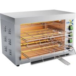 Commercial Quartz Salamander Grill Oven Double 360x245x295mm 3.25kW | Adexa QTO360 -Kitchen Supplies QTO360 2 1200x1200 1