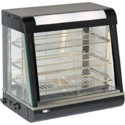 Commercial Heated Showcase Food Warmer 110 Litres Countertop | Adexa FM26